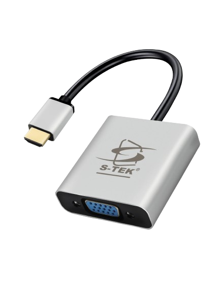 S-TEK HDMI TO VGA Adaptor 1080P